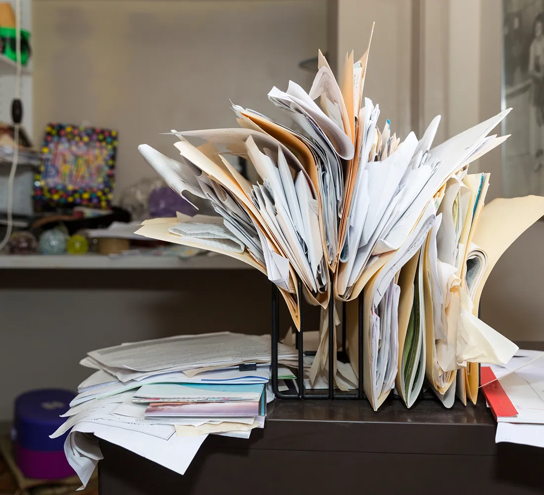 Paper Clutter Is Taking Over? Here’s a Simple System That Works